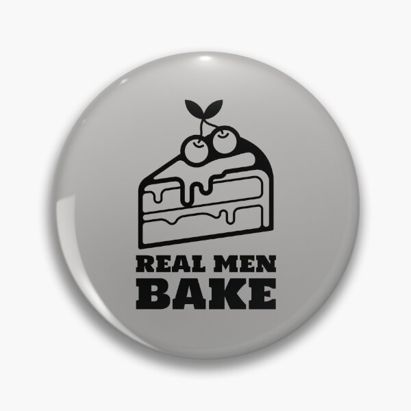 Item preview, Real Men Bake Cherry Cake Black designed and sold by javes93.