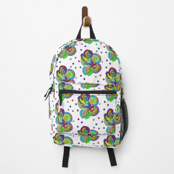 Item preview, Retro Colors Abstract Flower designed and sold by lillianhibiscus.