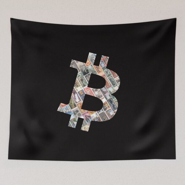 Item preview, Bitcoin over Banknotes designed and sold by Rogervdb.