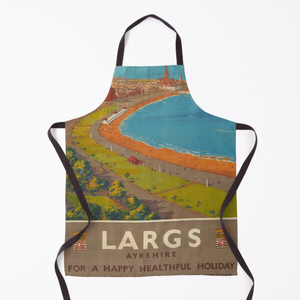 Artikelvorschau, Largs Ayshire vintage travel poster entworfen und verkauft von stickart-marek.