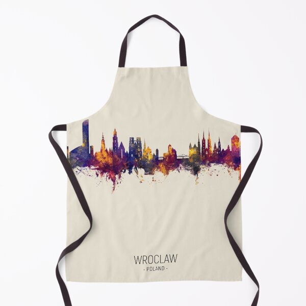 Item preview, Wroclaw Poland Skyline designed and sold by ArtPrints.
