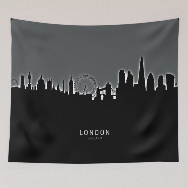 Item preview, London England Skyline designed and sold by ArtPrints.