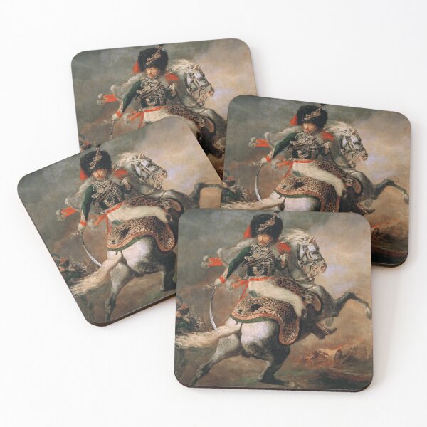 Item preview, Wounded Cuirassier Leaving the Field of Battle - Théodore Géricault designed and sold by themasters.