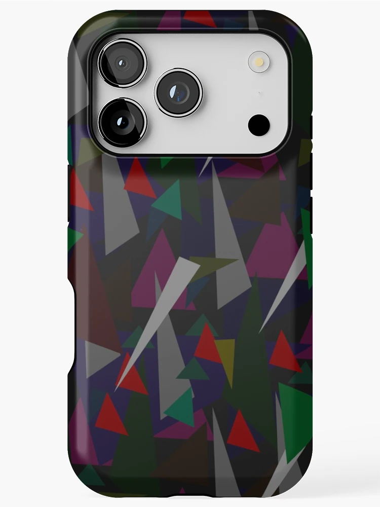 Thumbnail 1 of 4, iPhone Case, Triangle Pattern designed and sold by Selective.