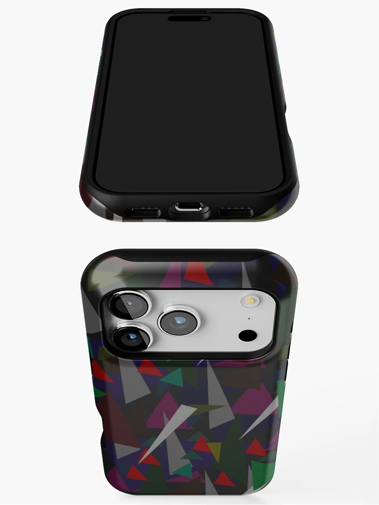 Thumbnail 3 of 4, iPhone Case, Triangle Pattern designed and sold by Selective.
