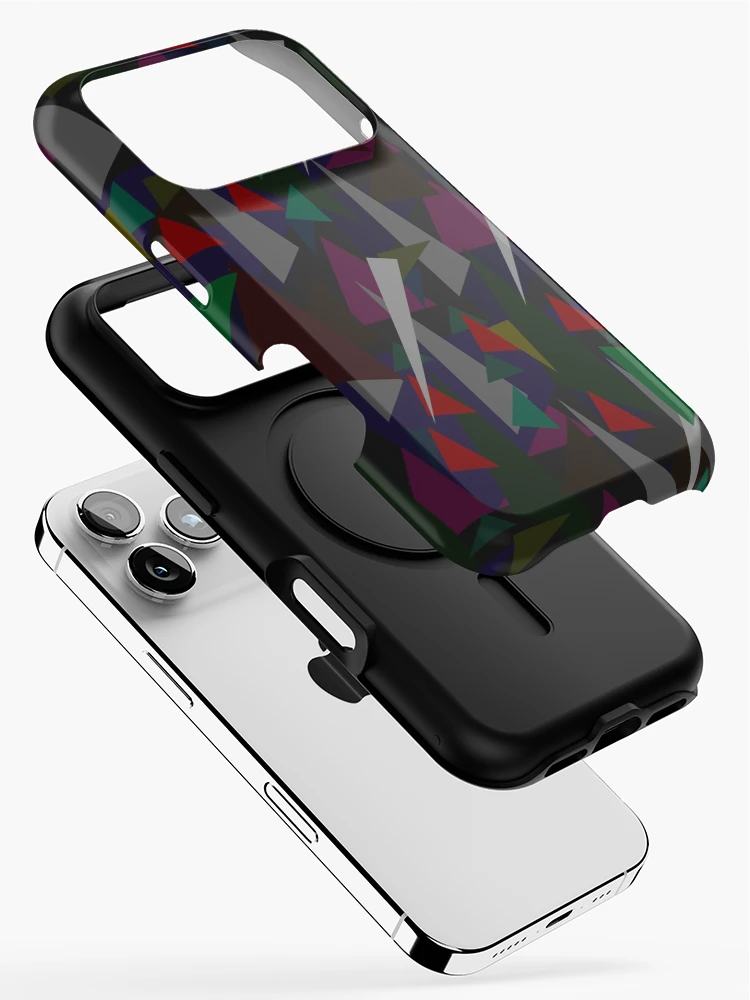 Thumbnail 2 of 4, iPhone Case, Triangle Pattern designed and sold by Selective.