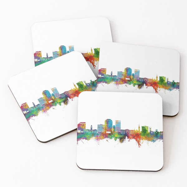 Item preview, Colorado Springs Colorado Skyline designed and sold by ArtPrints.