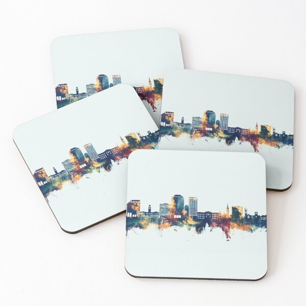 Aperçu de l'œuvre Colorado Springs Colorado Skyline créée et vendue par ArtPrints.