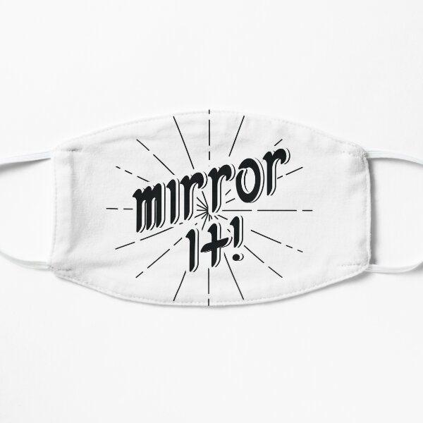 Mirror It! - Black Print Version Small Mask