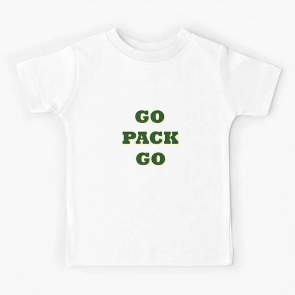 Go Pack Go Green Bay Youth T-Shirt - Maroon Kids X-Small