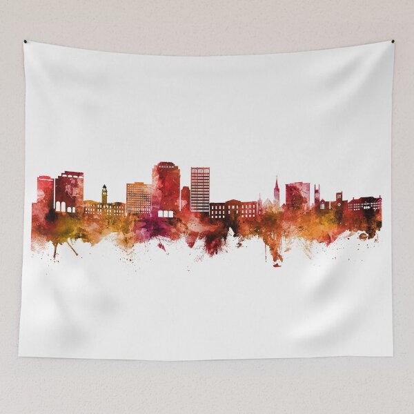 Item preview, Colorado Springs Colorado Skyline designed and sold by ArtPrints.