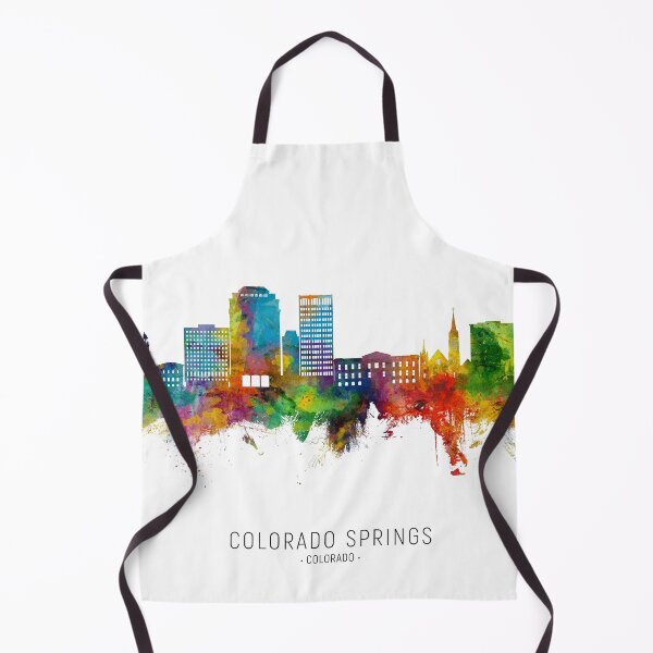 Artikelvorschau, Colorado Springs Colorado Skyline entworfen und verkauft von ArtPrints.