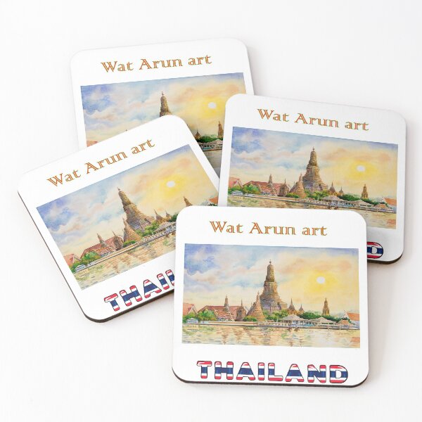 Item preview, Thailand Wat Arun Art designed and sold by JTS STORE.