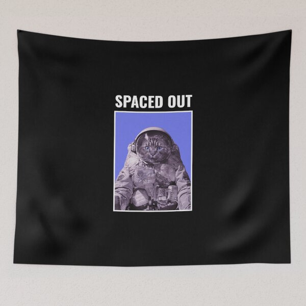 Item preview, Funny Spaced Out Space Cat Gift designed and sold by SuperFreshArt.