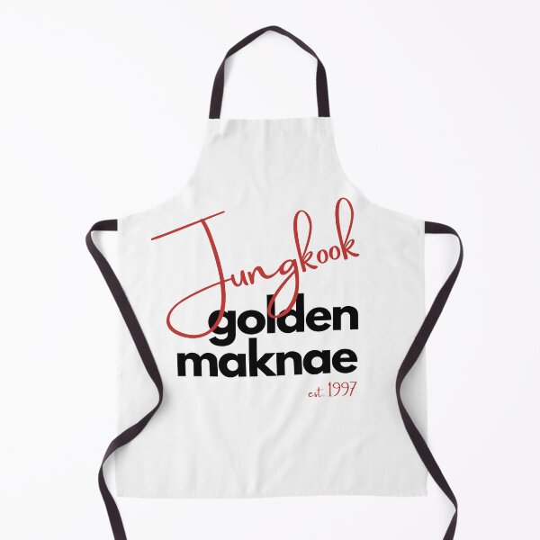 Item preview, BTS Jungkook Golden Maknae Bias Design Black/Red designed and sold by haikustore.