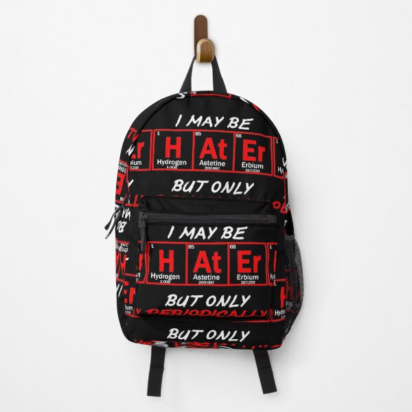 Item preview, I may be HATER but only periodically red colored angry design designed and sold by patriotazx.