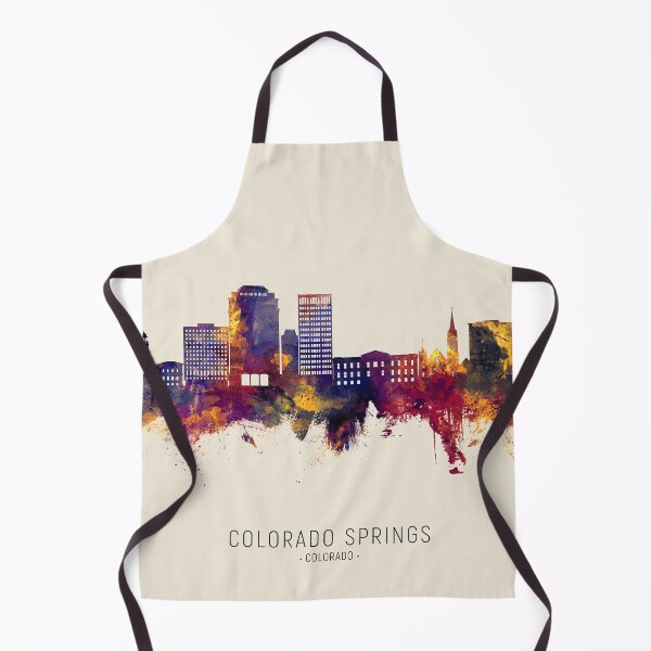 Artikelvorschau, Colorado Springs Colorado Skyline entworfen und verkauft von ArtPrints.