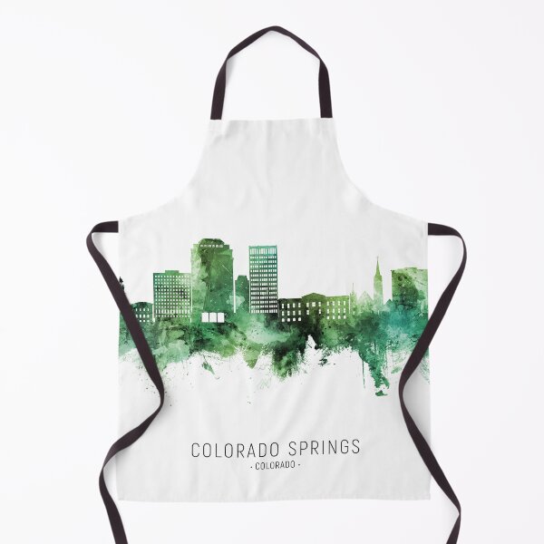 Artikelvorschau, Colorado Springs Colorado Skyline entworfen und verkauft von ArtPrints.