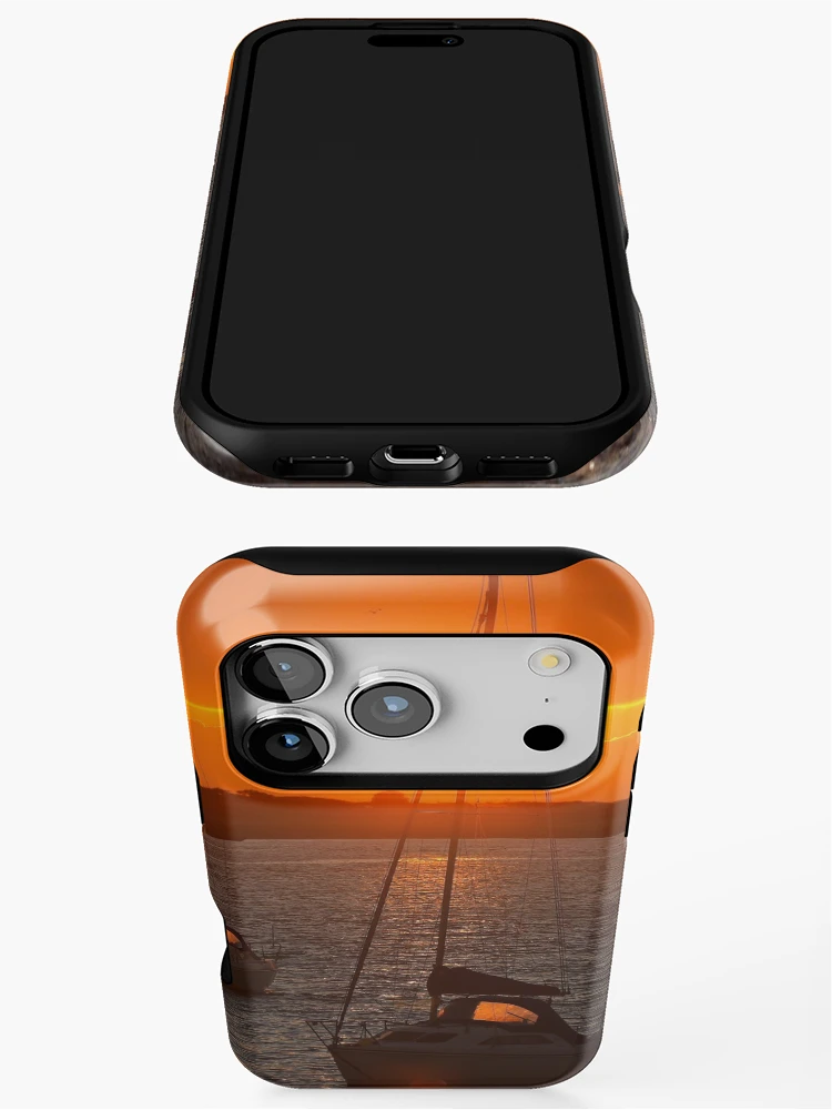 Thumbnail 3 of 4, iPhone Case, Sunset magic designed and sold by Ribster13.