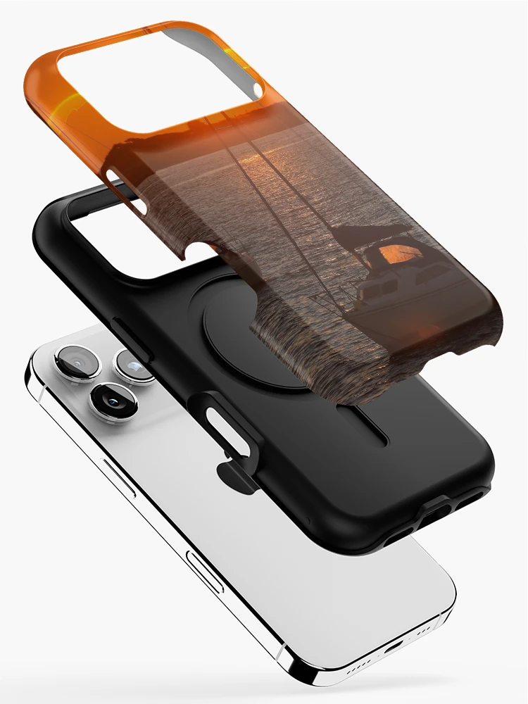 Thumbnail 2 of 4, iPhone Case, Sunset magic designed and sold by Ribster13.