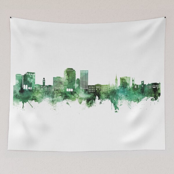 Item preview, Colorado Springs Colorado Skyline designed and sold by ArtPrints.