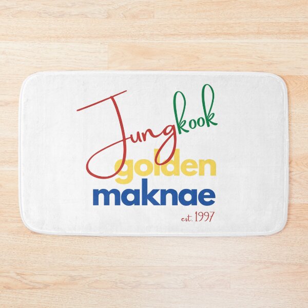 Item preview, BTS Jungkook Golden Maknae Bias Design Rainbow designed and sold by haikustore.