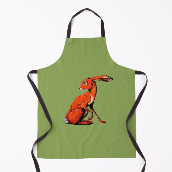 Item preview, Wild hare orange designed and sold by nadine-colin.