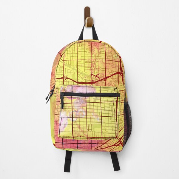 Item preview, Miami Florida Street Map Magma Explosion designed and sold by IvonDesign.