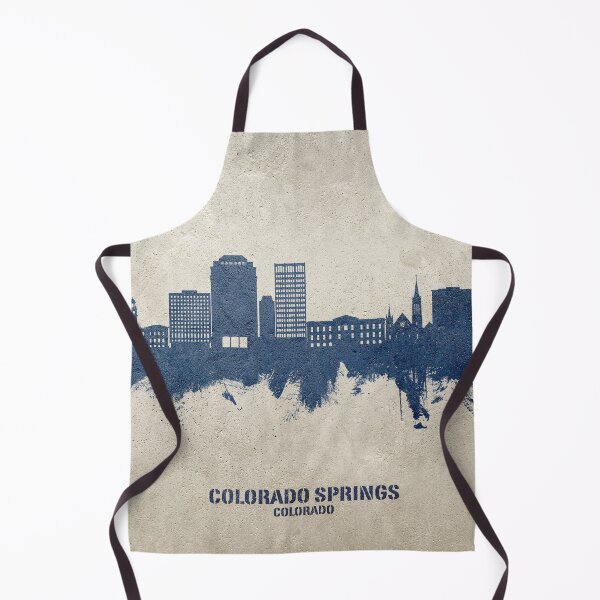 Artikelvorschau, Colorado Springs Colorado Skyline entworfen und verkauft von ArtPrints.
