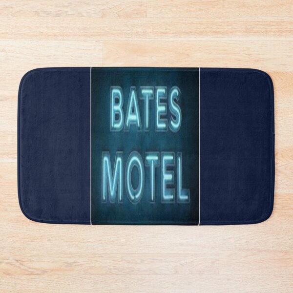 Item preview, motel norman spooky digital edit movie sticker print designed and sold by mystic lady vintage art and fashion designs.
