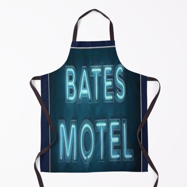 Item preview, motel norman spooky digital edit movie sticker print designed and sold by mystic lady vintage art and fashion designs.