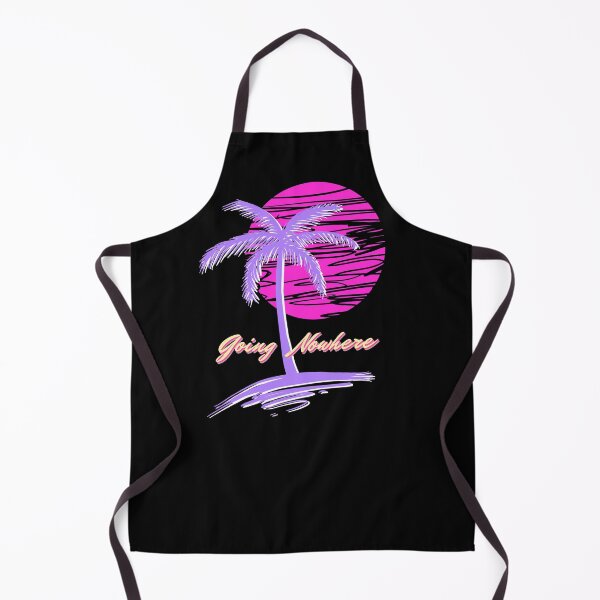 Item preview, Vaporwave Aesthetic Summer Beach Sunset Going Nowhere designed and sold by Neon Purple Noodle Bar.