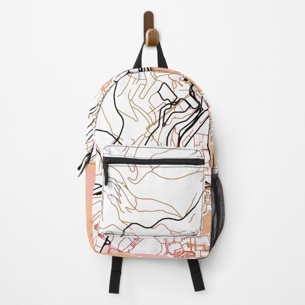 Item preview, Monaco Street Map Magma Explosion designed and sold by IvonDesign.