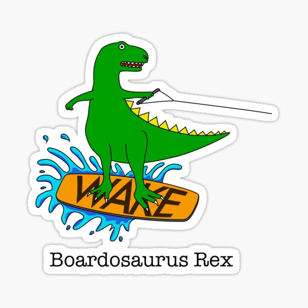 Item preview, Boardosaurus Rex designed and sold by TheTeeCat.