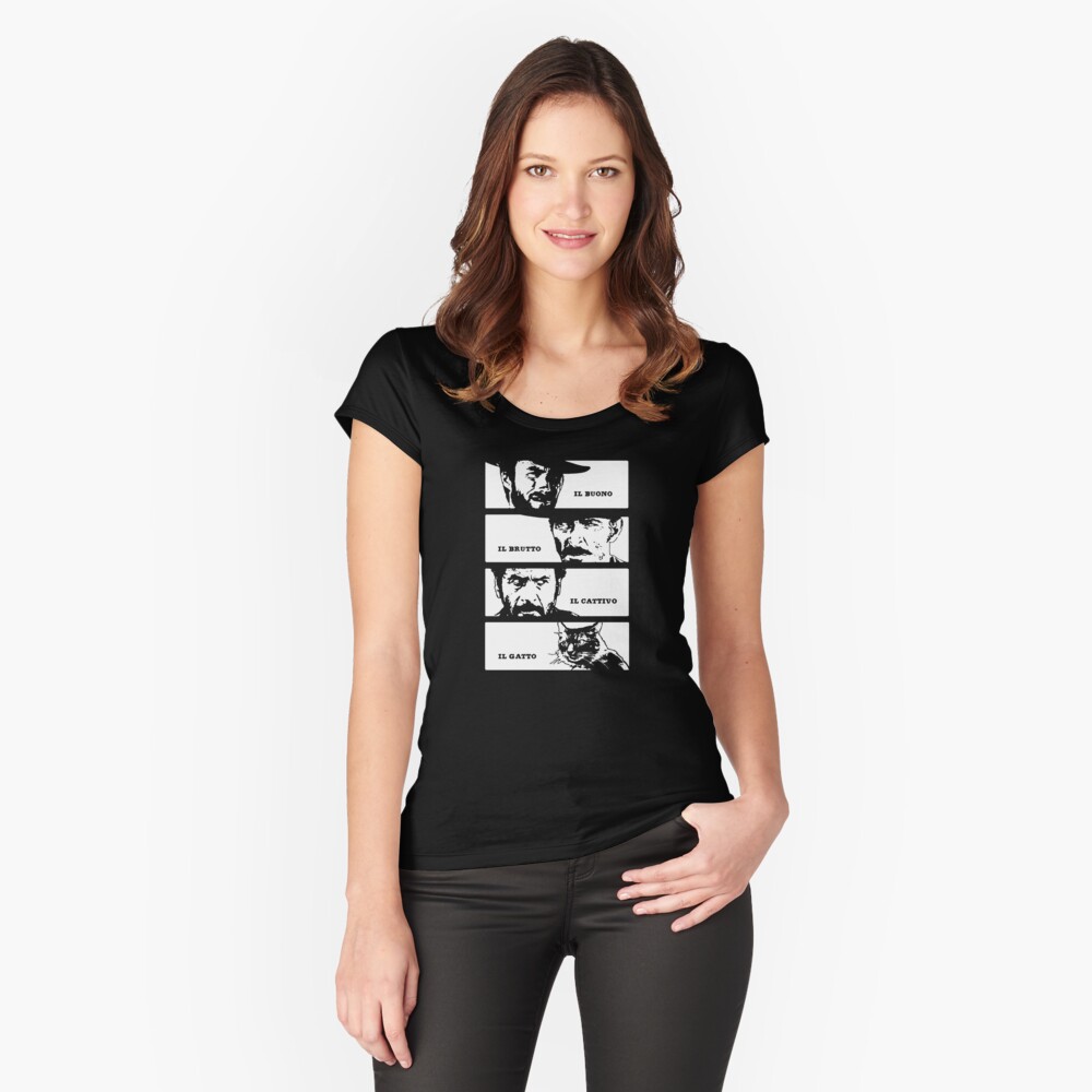 Vista previa del artículo con la obra «Camiseta entallada de cuello ancho», diseñado y vendido por LordNeckbeard.