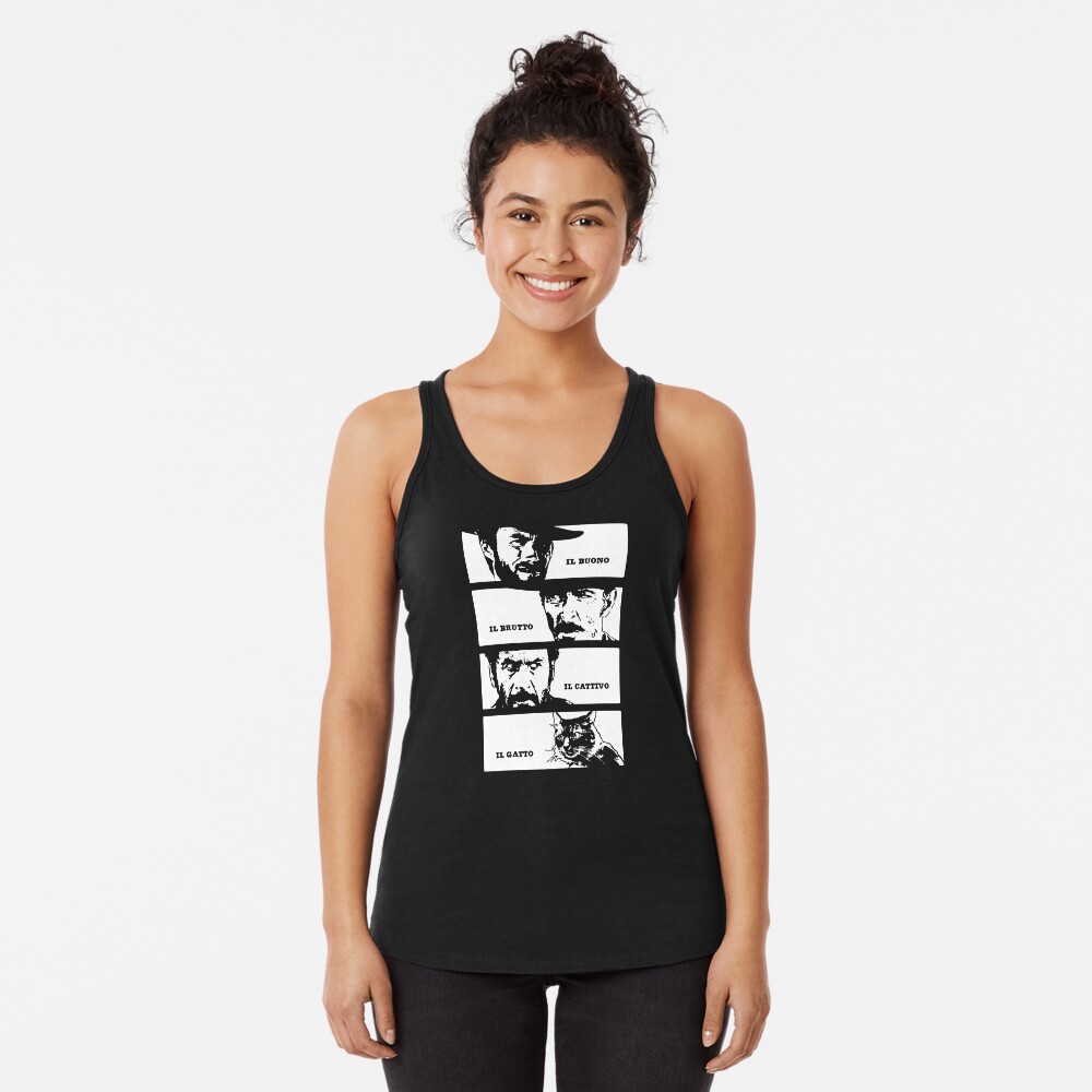 Vista previa del artículo con la obra «Camiseta con espalda nadadora», diseñado y vendido por LordNeckbeard.
