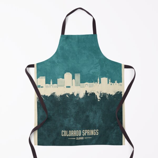 Artikelvorschau, Colorado Springs Colorado Skyline entworfen und verkauft von ArtPrints.