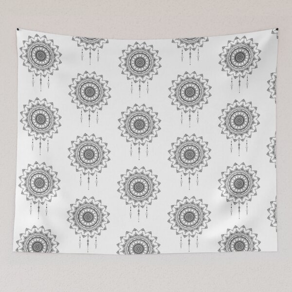 Item preview, Black elegant geometric pattern designed and sold by MargheritaLidia.