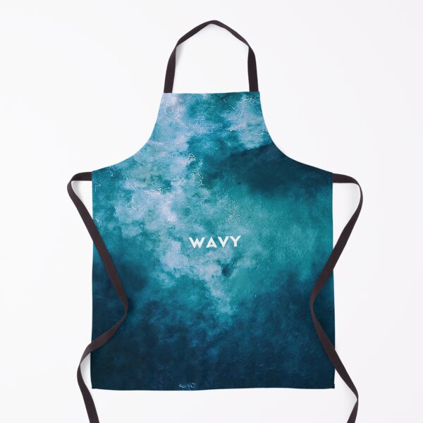 Item preview, WAVY Blue Summer Ocean text designed and sold by MNCO.