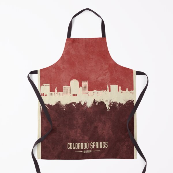 Artikelvorschau, Colorado Springs Colorado Skyline entworfen und verkauft von ArtPrints.