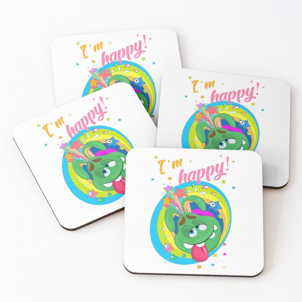 Item preview, Funny smiling monster designed and sold by AndreyKENO.