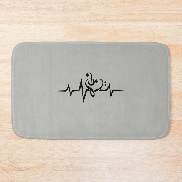 Item preview, MUSIC HEART PULSE, Love, Music, Bass Clef, Treble Clef, Classic, Dance, Electro designed and sold by boom-art.