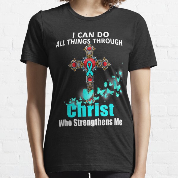 Atlanta Braves Cross I Can Do Christ Who Strengthens Me All Things Through  shirt, hoodie, sweater, long sleeve and tank top
