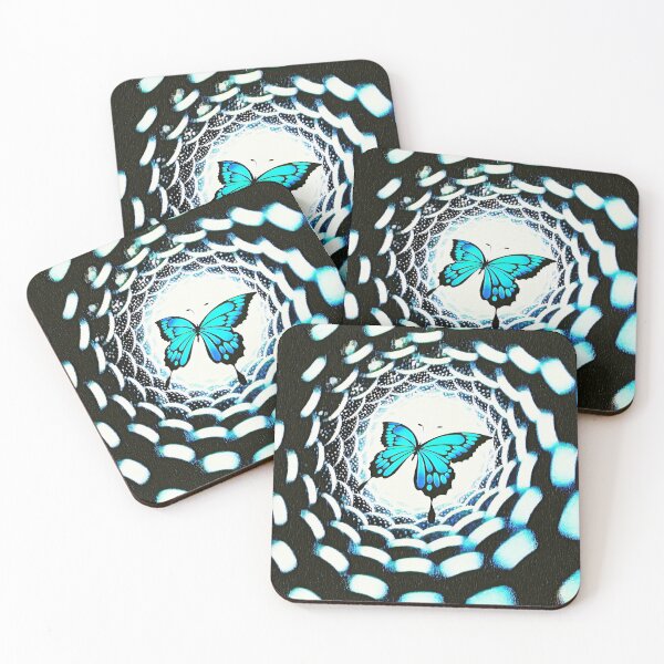 Item preview, Butterfly flying into a portal designed and sold by helenkaiy.
