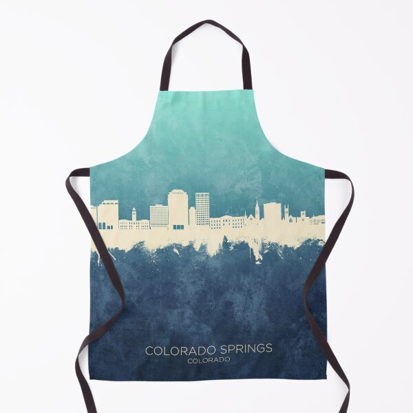 Artikelvorschau, Colorado Springs Colorado Skyline entworfen und verkauft von ArtPrints.
