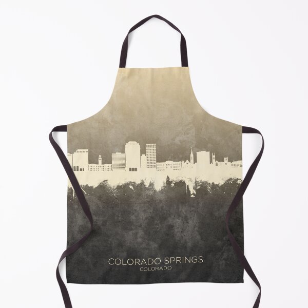 Artikelvorschau, Colorado Springs Colorado Skyline entworfen und verkauft von ArtPrints.