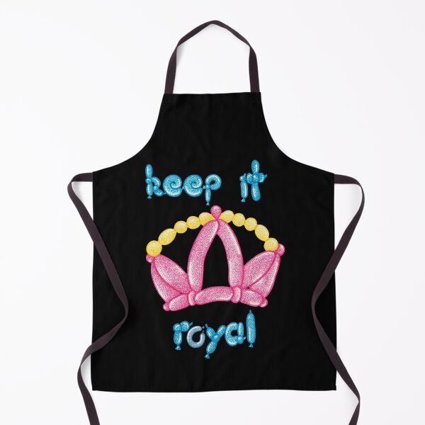 Item preview, Keep it royal balloon twisting crown pointillism painting designed and sold by MitoP.