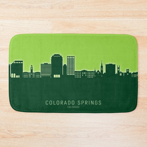 Item preview, Colorado Springs Colorado Skyline designed and sold by ArtPrints.