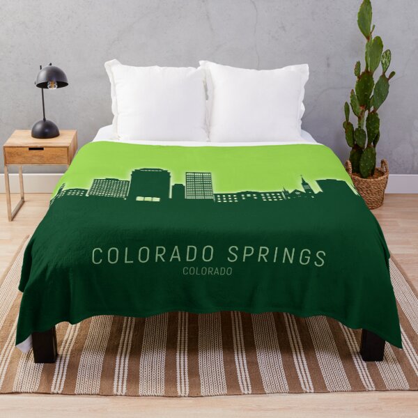 Item preview, Colorado Springs Colorado Skyline designed and sold by ArtPrints.