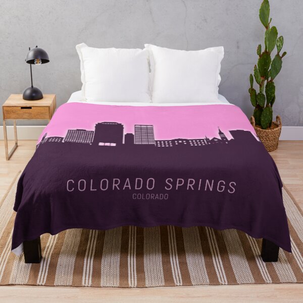 Item preview, Colorado Springs Colorado Skyline designed and sold by ArtPrints.